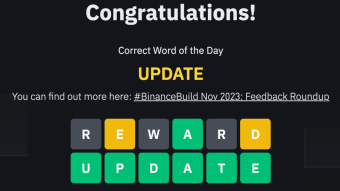 Word of the day (binance)