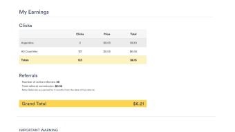 New page that pays you to do google searches!