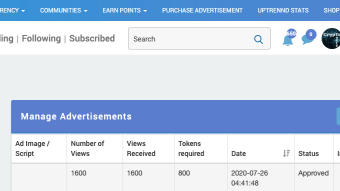 Uptrennd Advertisement Experience