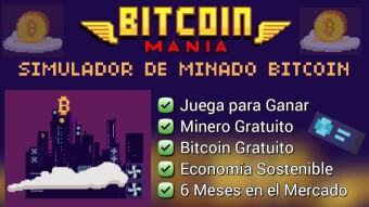 Éste Simulador de Minado  Te Ofrece Un Minero Gratis al Registrarte.