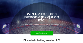 NEW: BITBOOK.ag CONTEST: Win up to 15,000 Bitbook (BXK) & 0.3(3127$) BTC by doing social tasks!