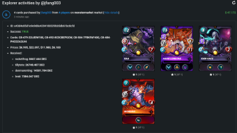 Splinterlands: Buying some Riftwatcher cards