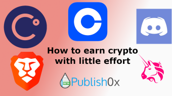 How to earn crypto with little effort