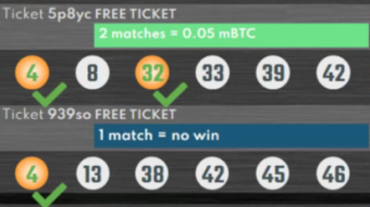 My experiences with a free Bitcoin lottery site