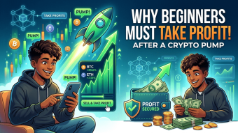 Why Crypto Beginners Should Always Take Some Profit After a Significant Pump