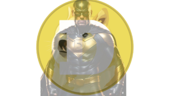Superhero DOGE for best friend