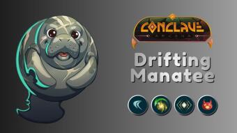 Splinterlands | The DRIFTING MANATEE is an Attack-less but Ability-Full Tank Card
