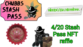 Make it a NFT 4/20 with Weedcash & stash pass Final PublishOx NFT airdrop
