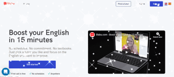 European online learning PLATFORM for English conversation practice