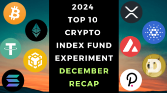 EXPERIMENT - Tracking 2024 Top Ten Cryptocurrencies – ONE YEAR REPORT UP +90%