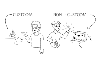 ⚡️Custodial vs Non-Custodial wallet​s⚡️ Benefits of light wallets