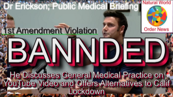 VIDEO BANNED! 1st Amendment  Violated: California urgent care doctor questions stay-at-home orders: 'You can get to herd immunity without a vaccine'