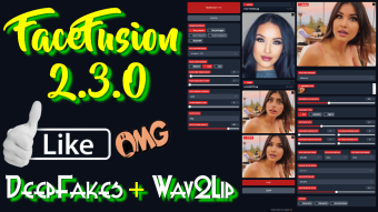 FaceFusion 2.3.0 (DeepFakes) + Lip Sync (Wav2Lip) with Google Colab Completely Realistic and Free!
