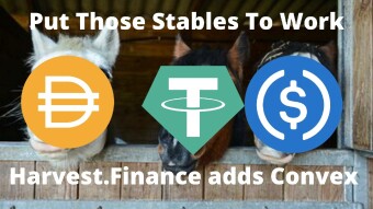 Put those Stables to Work - Harvest.Finance adds Convex