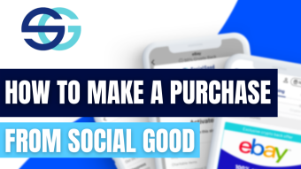 How to make a purchase using social good?