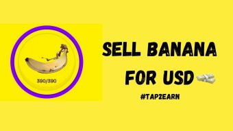 Turn BANANA into USD on Telegram!