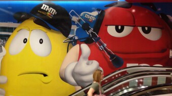 Las Vegas, part 2. Large M & M's store in Las Vegas.