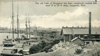 Singapore, Michigan: Fires of 1871 and Sand Dunes.