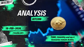 BTC: FOMC, Volatility and my 4 Scenarios remain Active... (Feb 18, 2026)