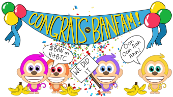 ¡BANANO será Listado en HitBTC Exchange!