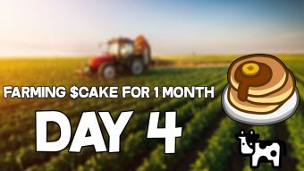 Farming PancakeSwap $CAKE for 1 month! (Day #4)