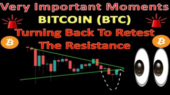 Very Important Moments BITCOIN (BTC) Turning Back To Retest The Resistance