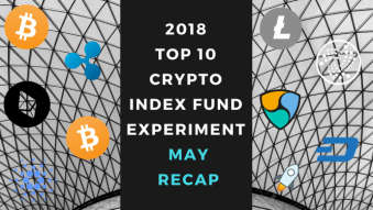 EXPERIMENT - Tracking Top 10 Cryptocurrencies for Two Years (2018 & 2019) - Month Seventeen - Down 72%