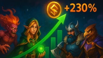 Splinterlands - Splintershards price is mooning +230% over past two months