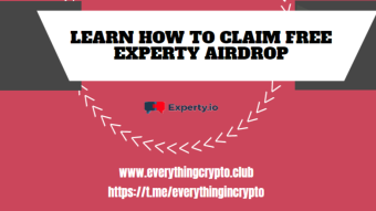 Learn How To Claim Free Experty Airdrops ?