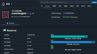 EOS Governance - Why there should be an effort into combating scams