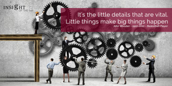 Faithful in Little Things...