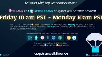 Mimas Finance, a Cronos Lending Platform Airdrop, for Tranquil Finance Users, Still Able to Join