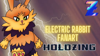 Electric Rabbit - Holozing FanArt