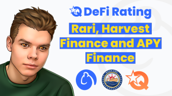 Comparing Rari, Harvest Finance and APY Finance: functionality, number of pools and the amount of funds locked up