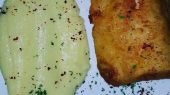 Foodbook #275 Fish and Chips - Bakaliaros Skordalia