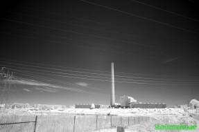 Infrared Photography - Georgia Power Plant Yates