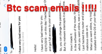 Btc Scam emails