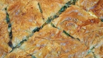 Daily meal #205 spinach pie