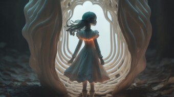 A Ghost and her shell.