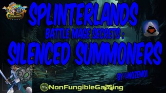 Splinterlands - Battle Mage Secrets: Silenced Summoners by @nozem01