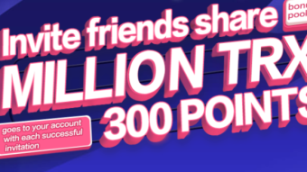 Million TRX goes to your account