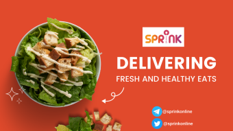 SPRINK Delivering Fresh & Healthy Eats