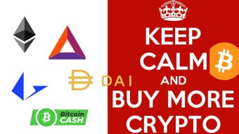 When the market panic I keep buying more Crypto.