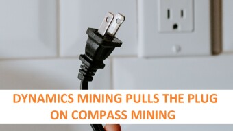 Compass Mining forced to close facility due to unpaid electricity bills