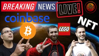 Crypto Aperitivo News: BTC - Coinbase - NFT - Lego - Beneficenza e molto altro!