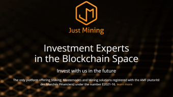 Earn passive income with Just Mining (+$bonus)