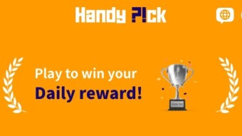 HANDY PICK  EARN FREE 100 TOKEN FREE 20$