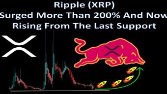 Ripple (XRP)Surged More Than 200% And Now Rising From The Last Support