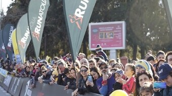 Running through the Antalya Square - "Runatolia"