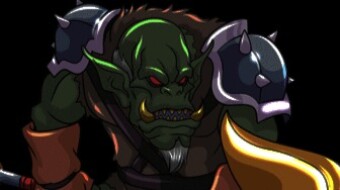 Splinterlands | Stonesplitter Orc | Retaliating Melee Attacker